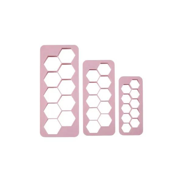 Cutter Set Hexagon — 3pc
