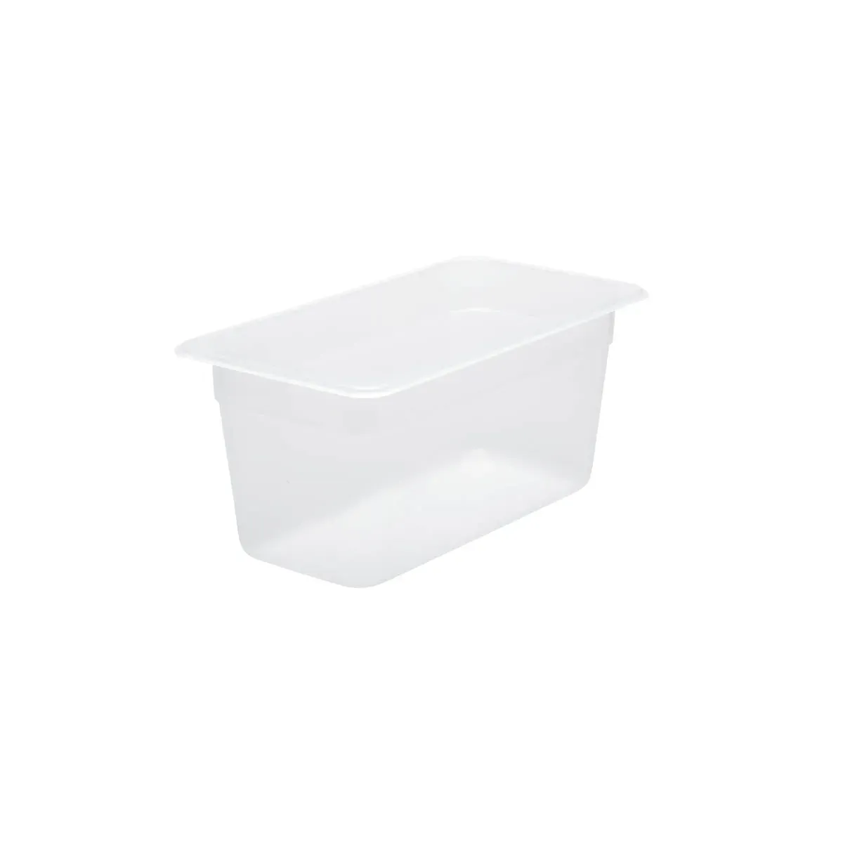 GN Storage Container Polypropylene Size 1/3 x 150mm Clear