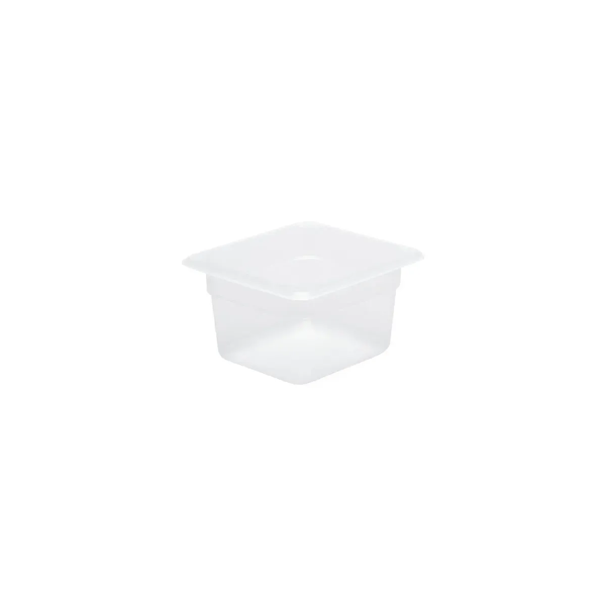 GN Storage Container Polypropylene Size 1/6 x 100mm Clear