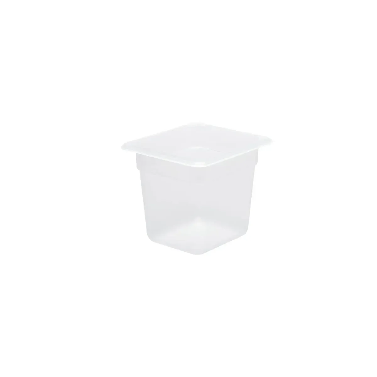 GN Storage Container Polypropylene Size 1/6 x 150mm Clear