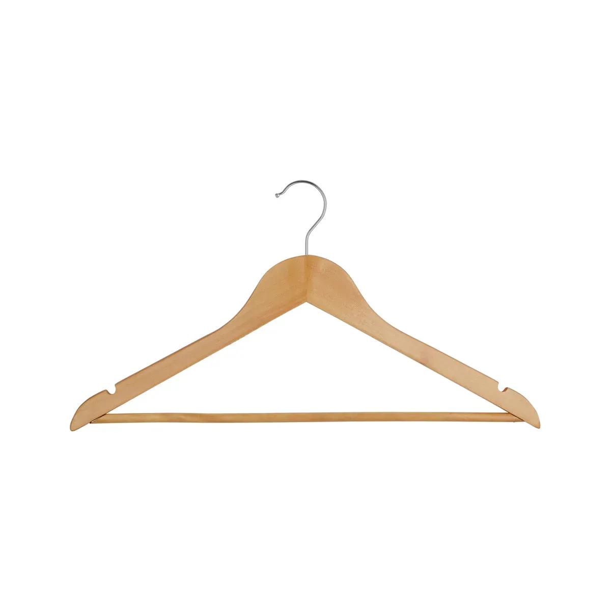 Hanger Standard with Hook Birch 445x230x12mm