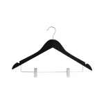 Hanger Standard with Hook & Clips Black 445x250x12mm