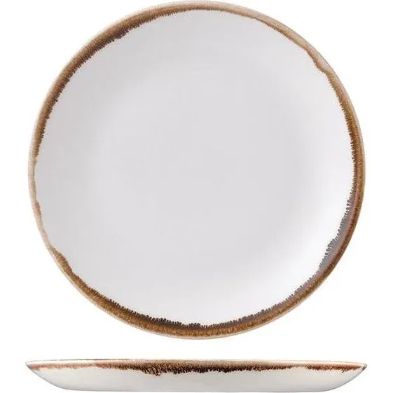 Harvest Natural Round Coupe Plate