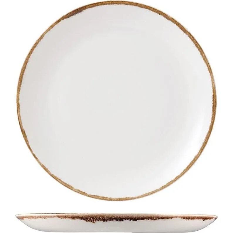 Harvest Natural Round Coupe Plate