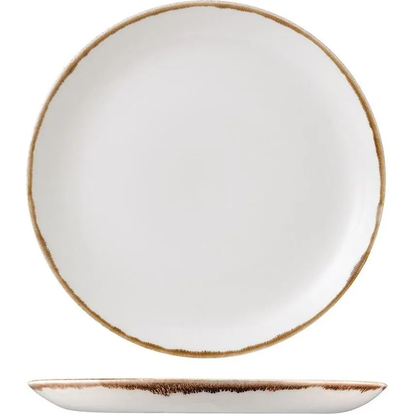 Harvest Natural Round Coupe Plate