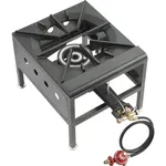 Auscrown Dual Ring High Pressure Stockpot Burner with Frame