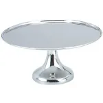 Cake Stand 18/10 Stainless Steel — 356x145mm Base 130mm