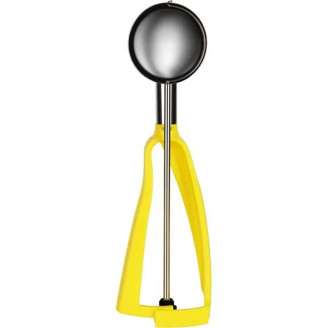 Ice Cream Scoop Yellow Handle No.20 55x235mm