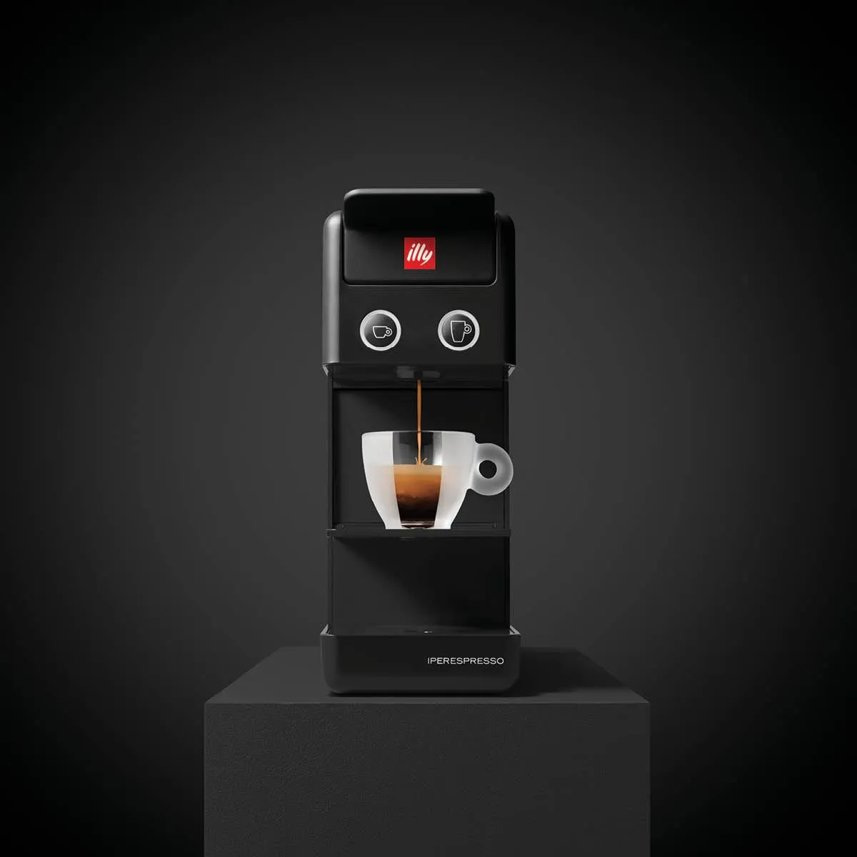 Illy Caffe Iperespresso Y3.3 Home Espresso Capsule Coffee Machine Black 0.75Lt