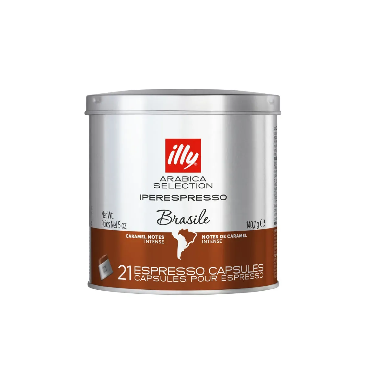 Iperespresso Capsules - Brazil 21pc Tin
