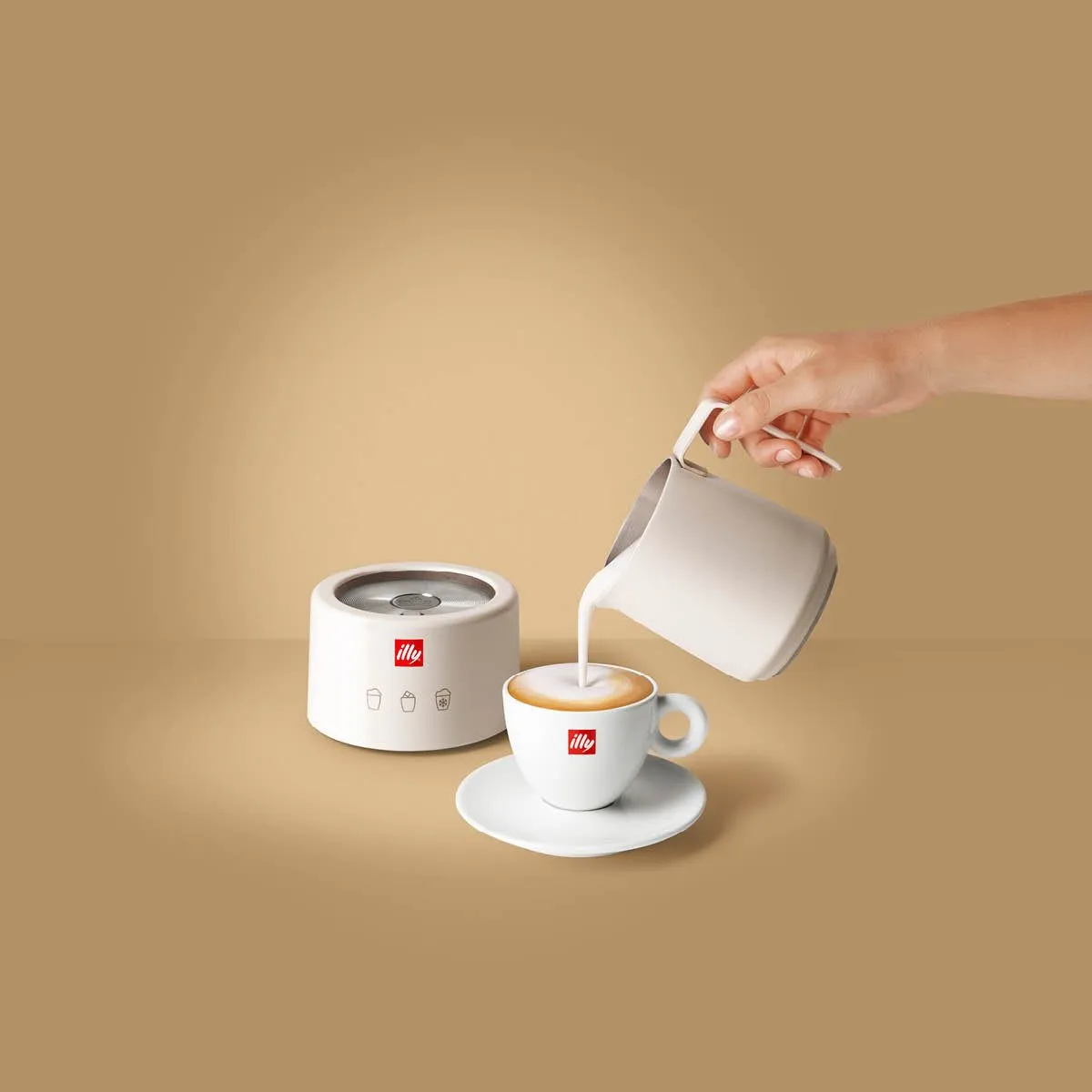 Iperespresso Professional Milk Frother White