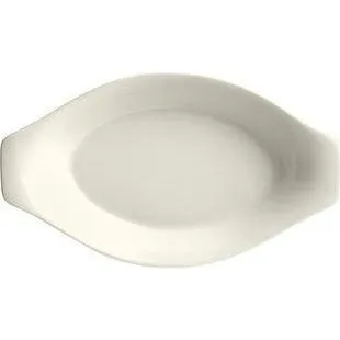 Ivory Oval Au Gratin