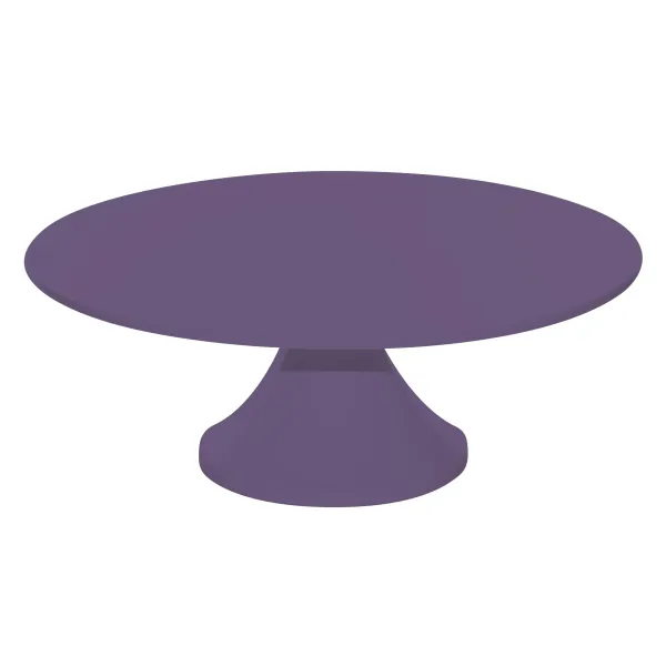 Cake Stand Pedestal Sorbet Grape — 278x100mm