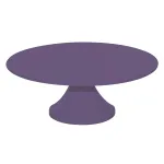 Cake Stand Pedestal Sorbet Grape — 278x100mm