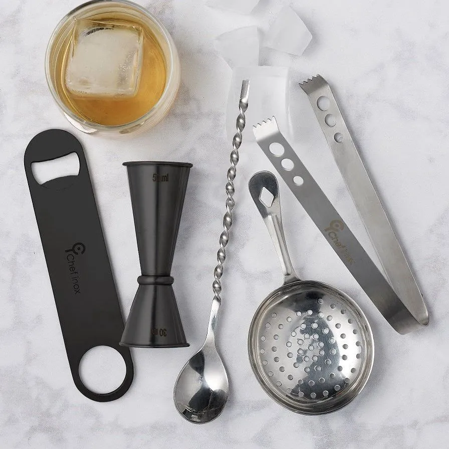 Japanese Style Jigger Stainless Steel Black Powder Coated 30/60ml
