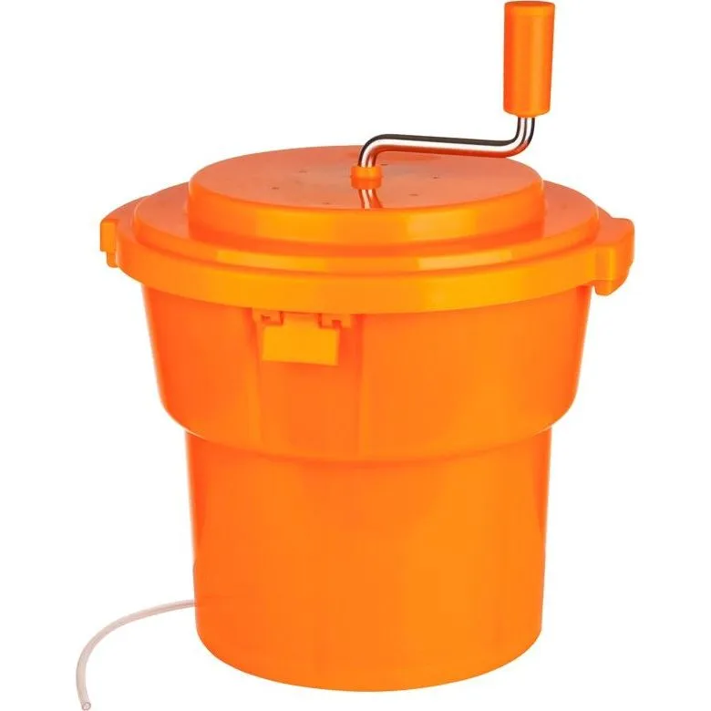 Jiwins Salad Spinner Orange Pp 465x565mm 19lt