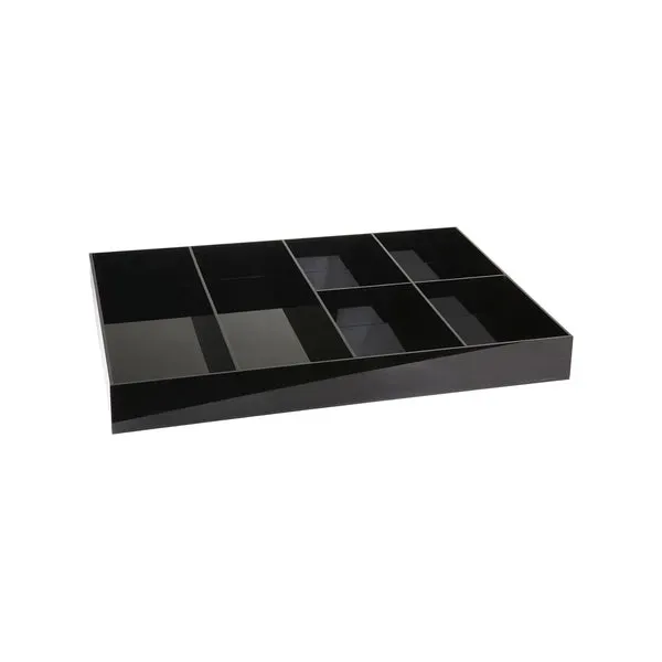 Jiwins Top Divider Tray for Housekeeping Cart Black 620x480x65mm