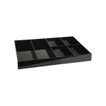 Jiwins Top Divider Tray for Housekeeping Cart Black 620x480x65mm