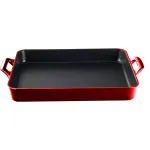 La Cuisine Pro Series Roast Pan 305x200x60mm Red