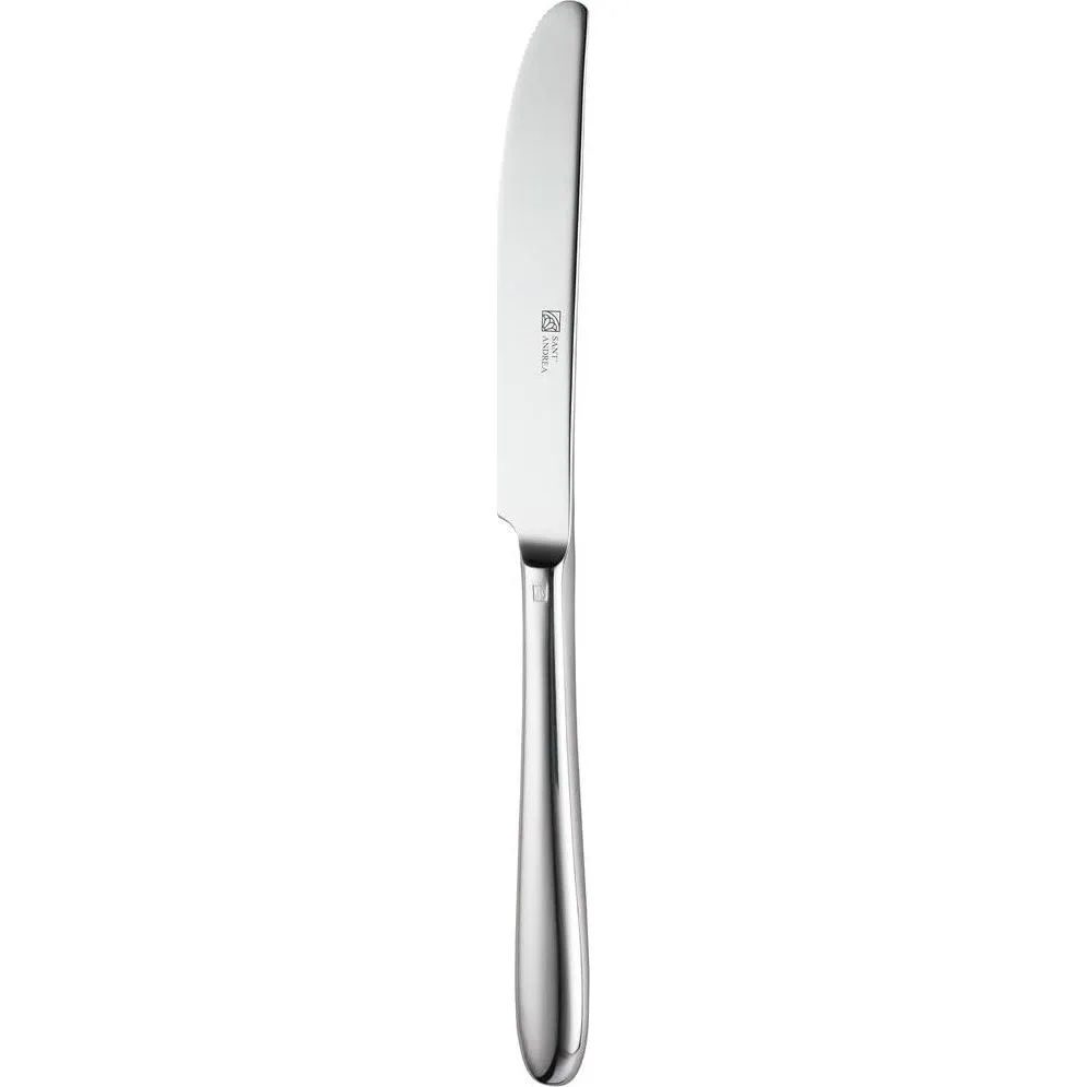 Close-up of the Sant' Andrea Mascagni Dessert Knife-S/S showing its polished stainless steel blade and tapered handle.