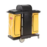 Medical Places Special Cleaning Cart Black 1300x570x1320mm