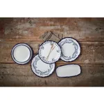 Mediterranean Blue Round Coupe Bowl