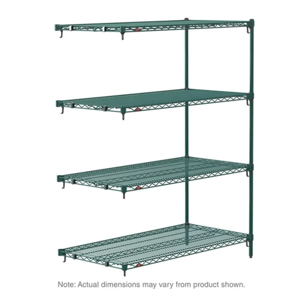 Metro Super Erecta Add-On Wire Shelving - 4 Tier 18 X 54 X 74"