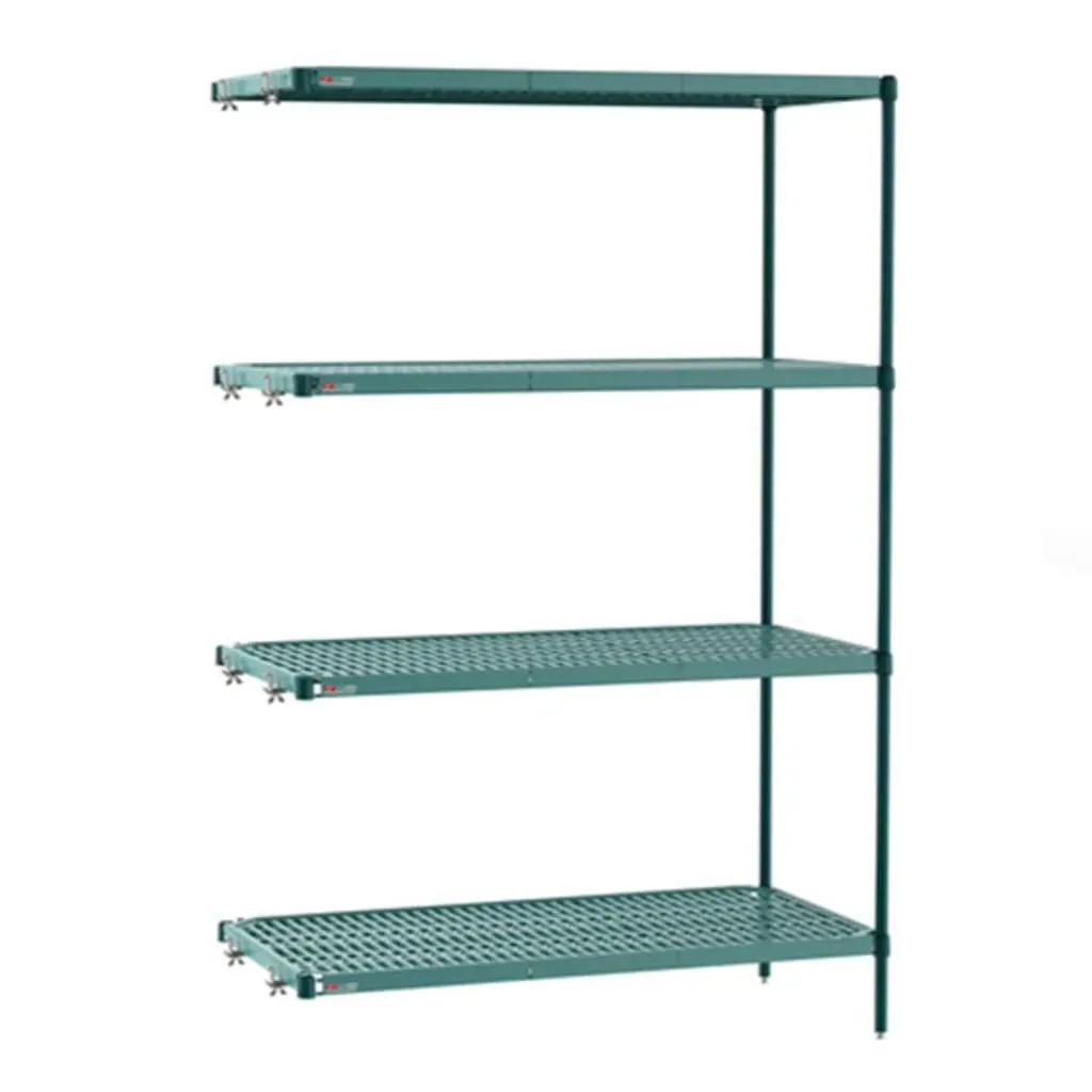 Metro Super Erecta PRO 5 Tier Add-On Polymer Mat Shelving - 21 x 48 x 74"