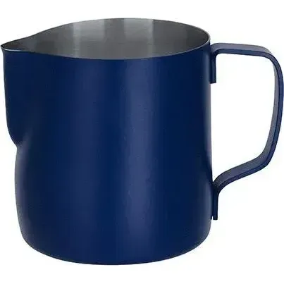Milk Frothing Jug S/S 350ml Powder Coat Blue