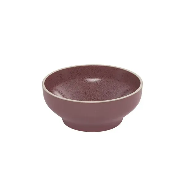 Bowl Round โ 160mm 68mm H 630ml - Smokey Plum
