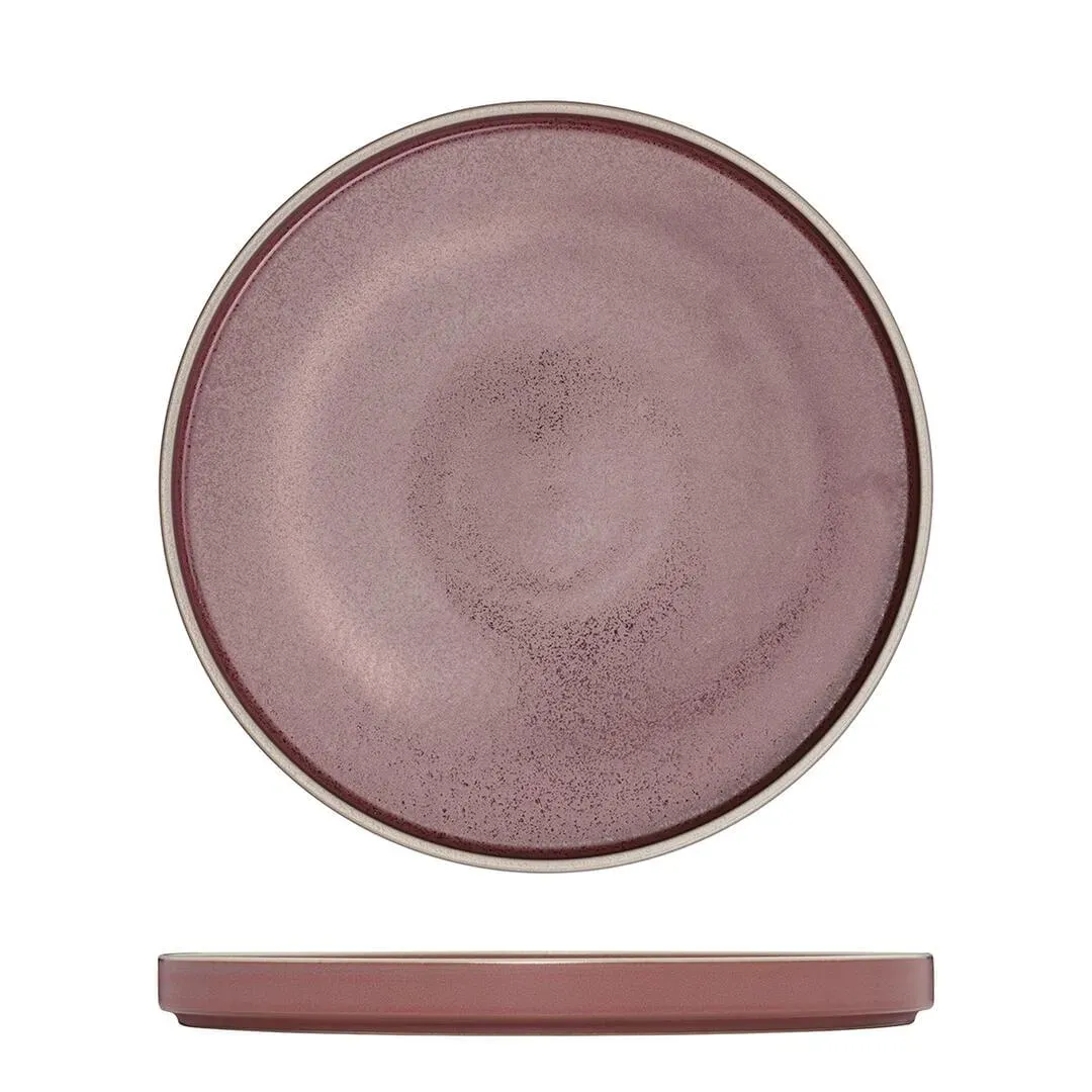 Round Stackable Plate - 235mm Ø - Smokey Plum