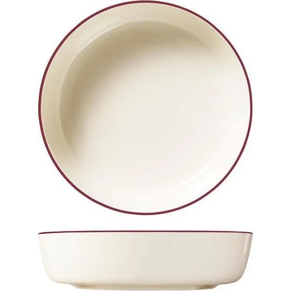 Modest Maroon Coupe Share Bowl