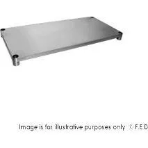 0600-SUS7 Modular Systems Solid Undershelf for Economic Range