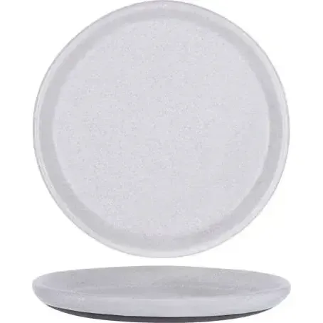 Naturals Ash Grey Round Coupe Plate 160mm