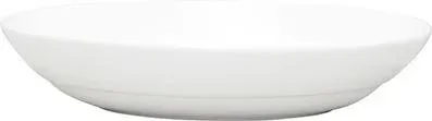 Bowl Oval Aura Matt White — 220mm