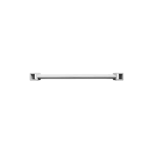 Post Connector Bottom Grey Polypropylene / Iron 355x355mm