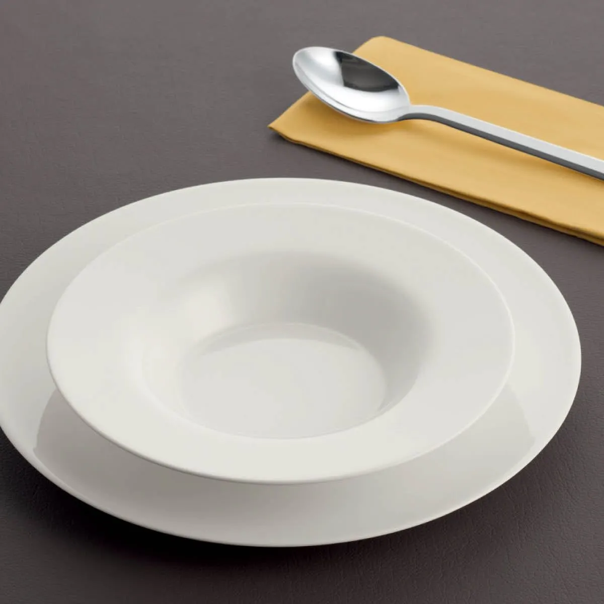 Purity Deep Plate With Rim 200mm