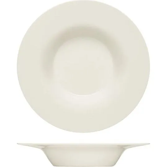 Purity Deep Plate With Rim 200mm