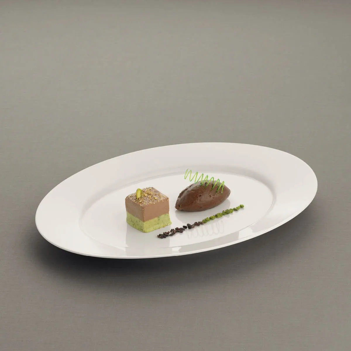 Purity Flat Plate With Rim 220mm