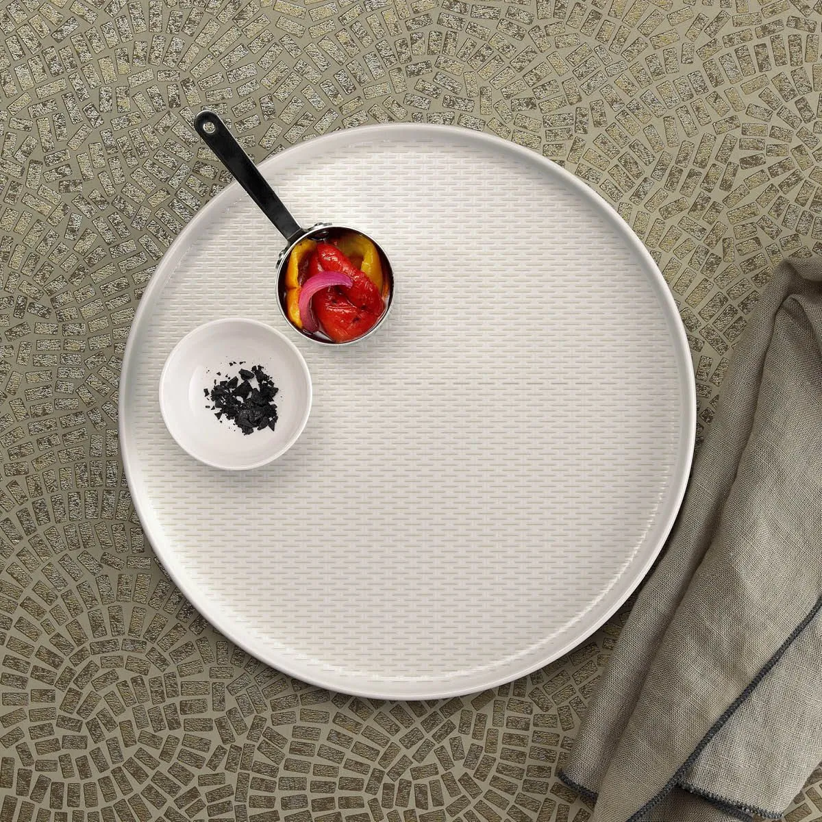Purity Round Deep Coupe Plate 240x41mm