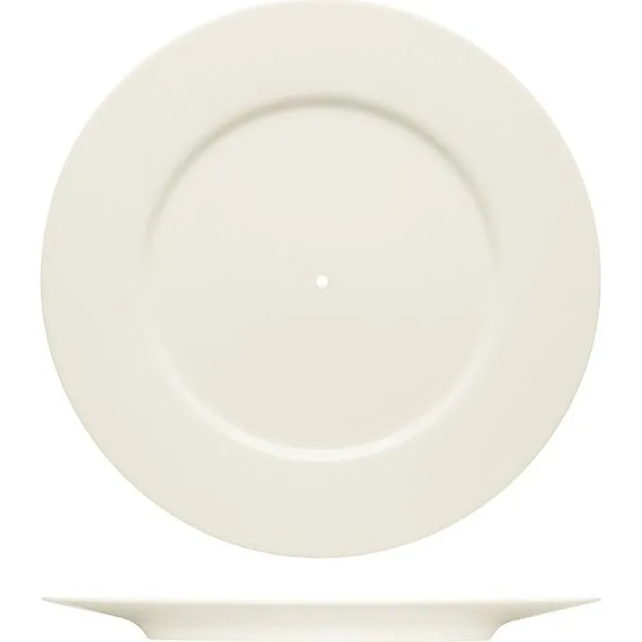 Purity Round Plate Wide Rim 290mm To Suit Serving Stand