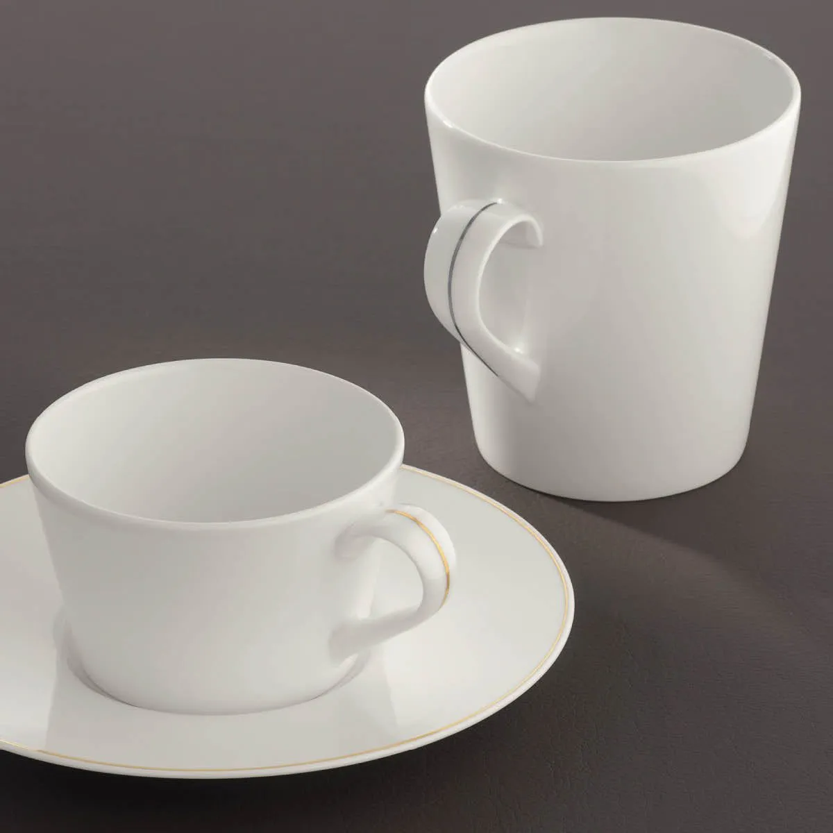 Purity Saucer with 2 Wells 210mm