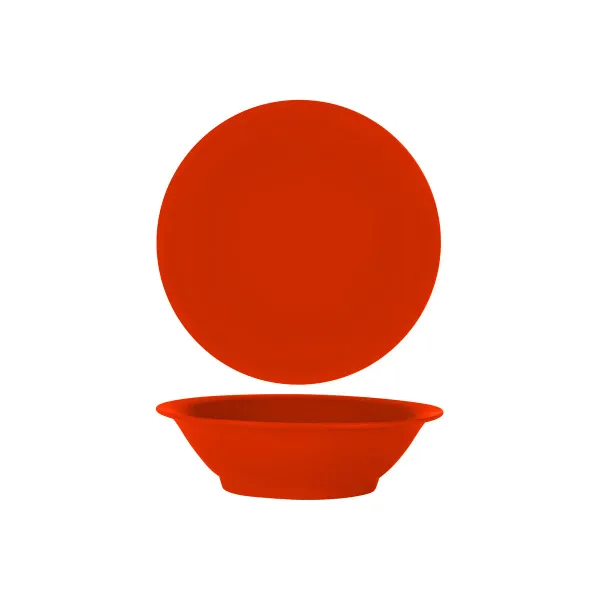 Cereal Bowl Round Red — 180x50mm