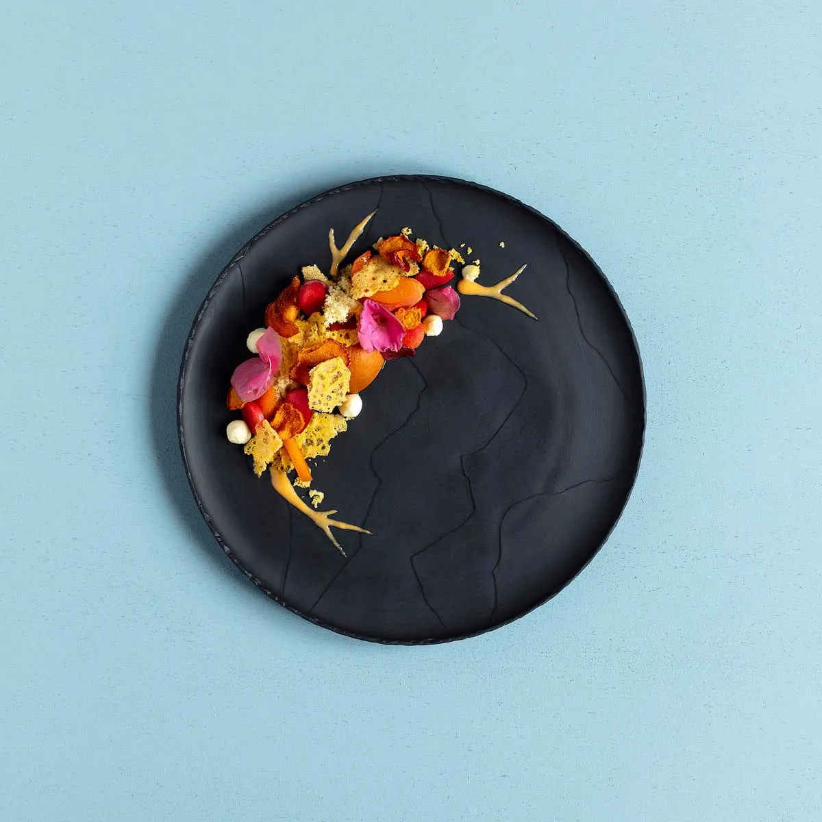 Revol Basalt Tray W/Well 140x80mm Slate