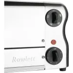 Rowlett Esprit 4 Slot Toaster Chrome with Elements & Sandwich Cage