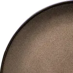 Rustic Chestnut Oval Bowl