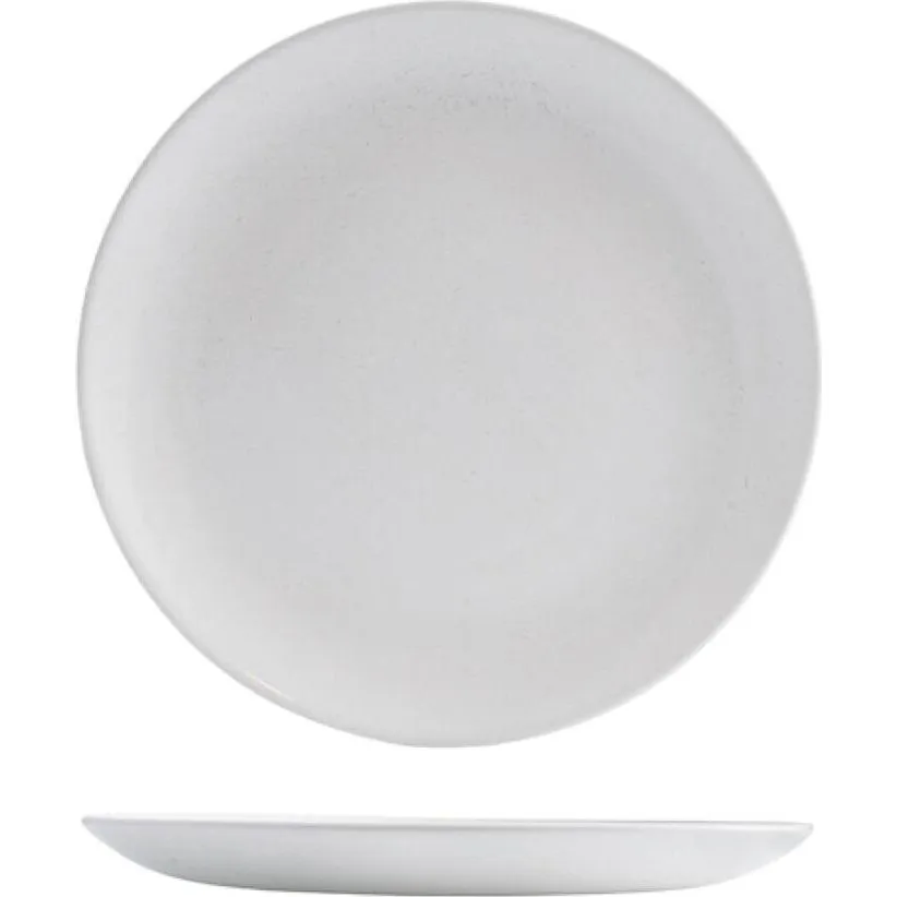 Satin Round Coupe Plate