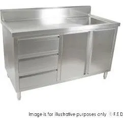 SC-6-1500R-H Cabinet with Right Sink