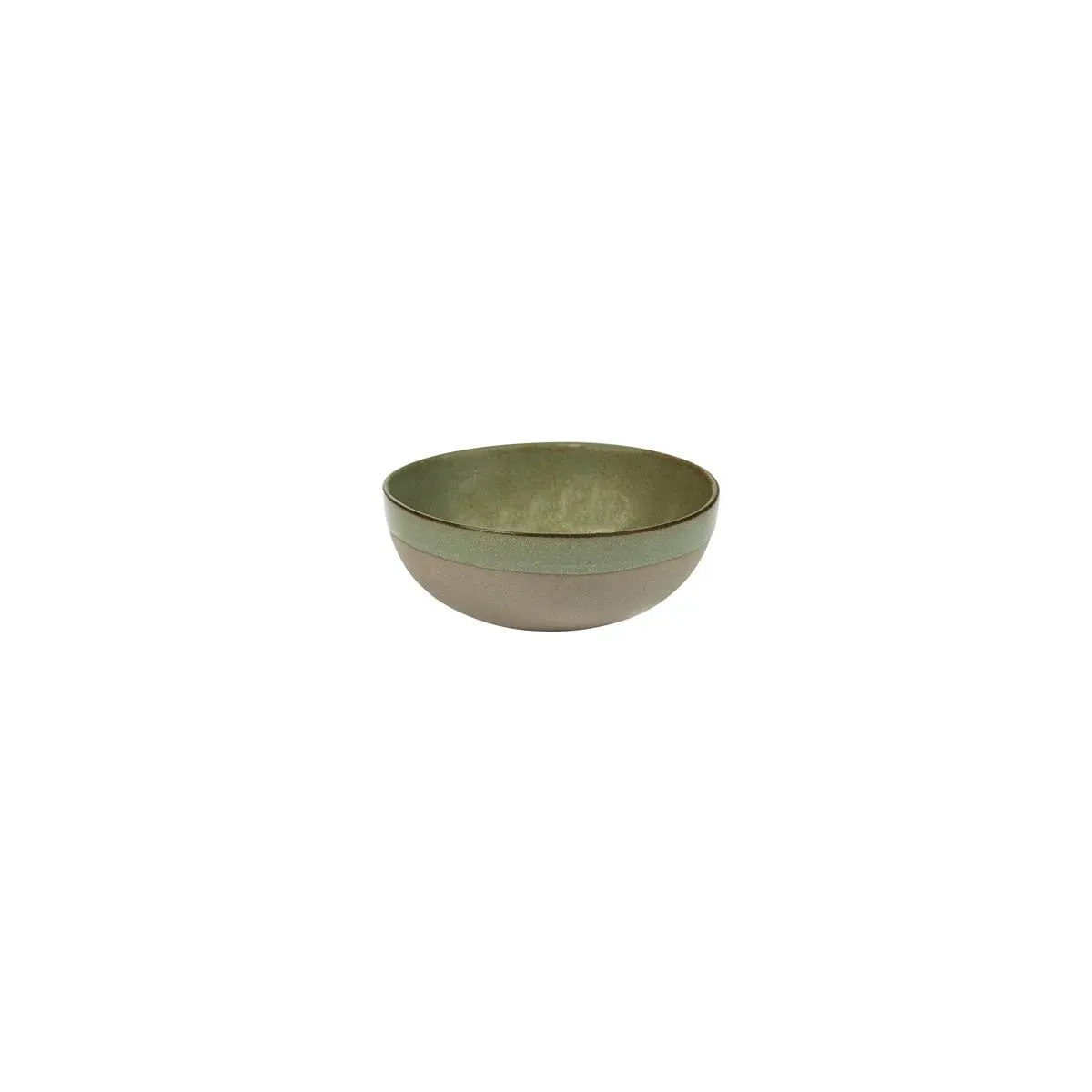 Bowl Surface Large Round Grey/Camogreen — 130x50mm