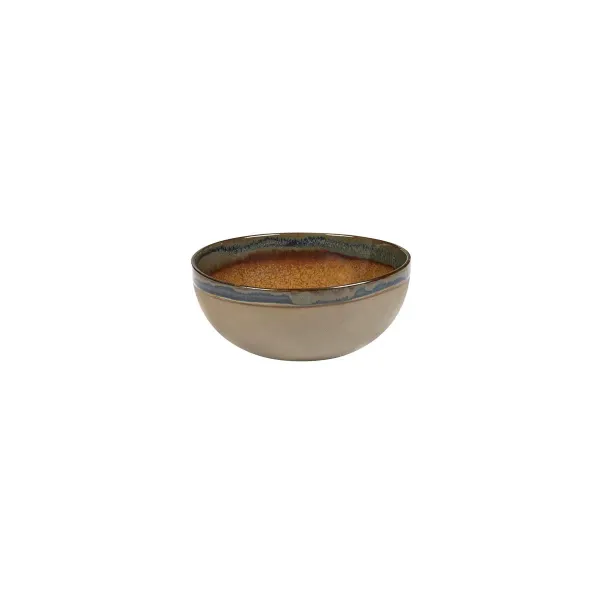 Bowl Surface Round Rusty Brown — 190x80mm 1.4L
